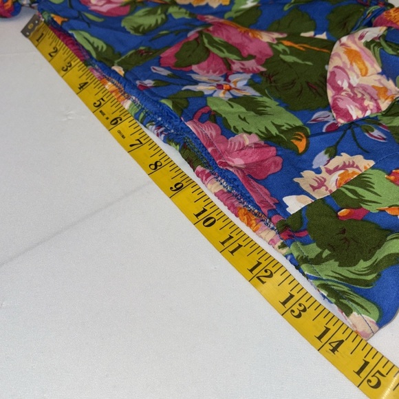 Lottie & Hollie 2 pc top/skirt set tropical print adj strap pull on Sz large NWT - Picture 4 of 14